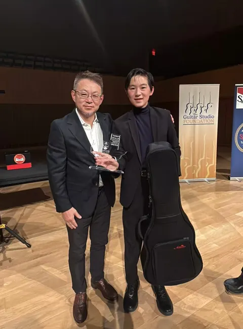 Justin Chen at The Guitar Studio International Festival in Dallas
