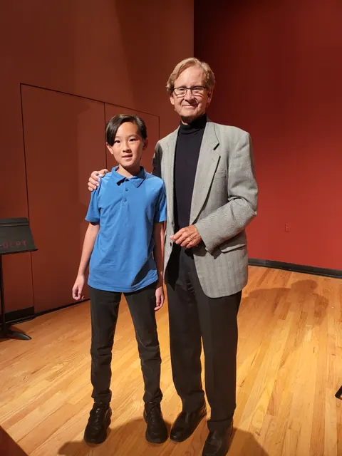 Justin Chen with Christopher Parkening