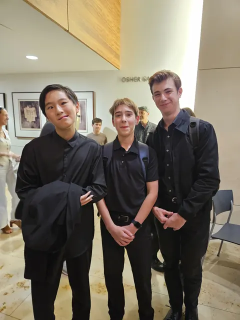Justin Chen with friends